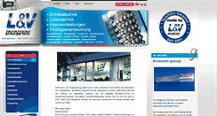 Desktop Screenshot of luv-engineering.de